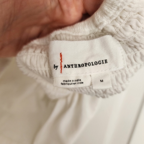 Anthropologie Pleated Ruffle Halter Top - Picture 7 of 8